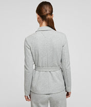 KARL LAGERFELD Tailored Jersey Blazer Grau GrS