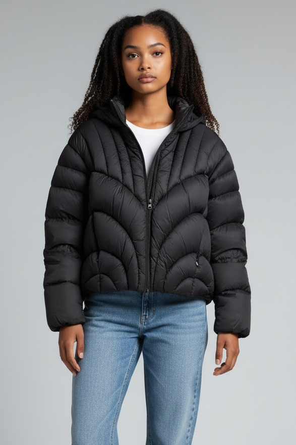 Gretha Milano Bomberjacke schwarz