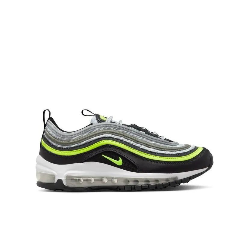 Nike Air Max 97 GS Pure Platinum Black White Gr38.5