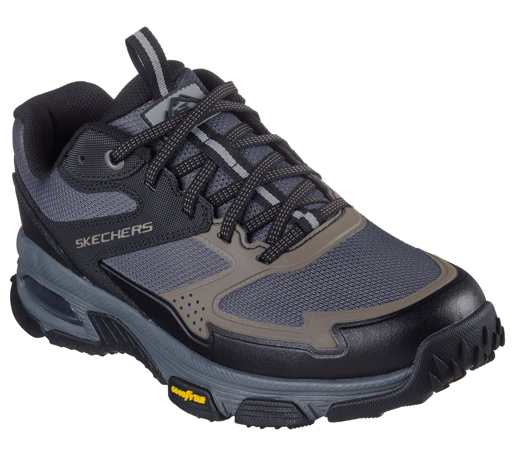 SKECHERS Sneaker braun/schwarz Gr. 42