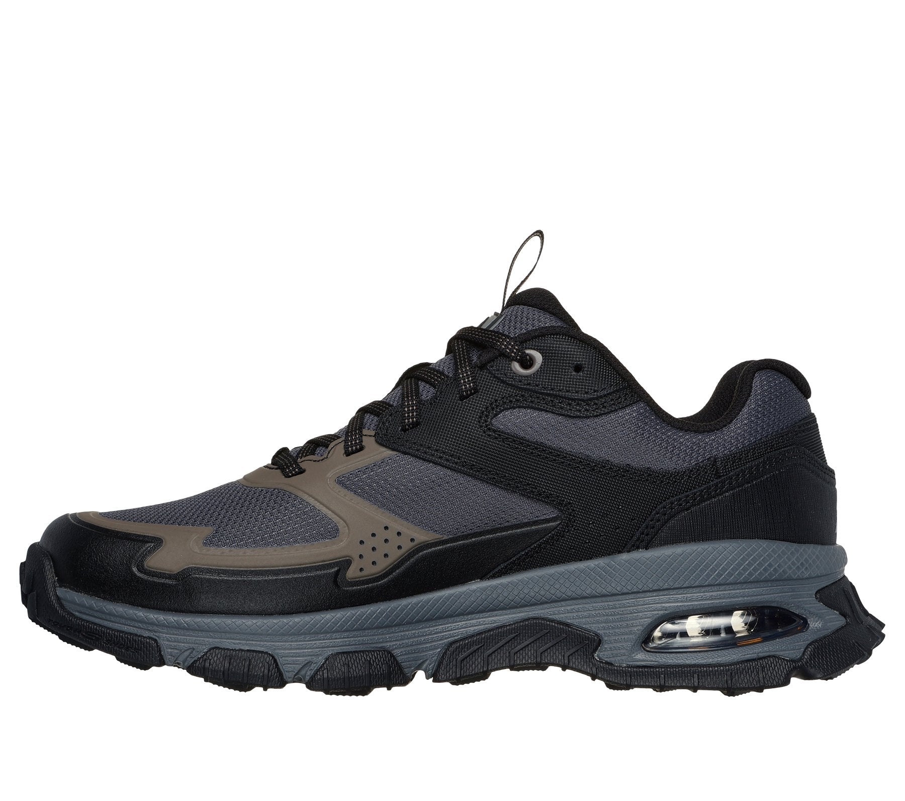 SKECHERS Sneaker braun/schwarz Gr. 42