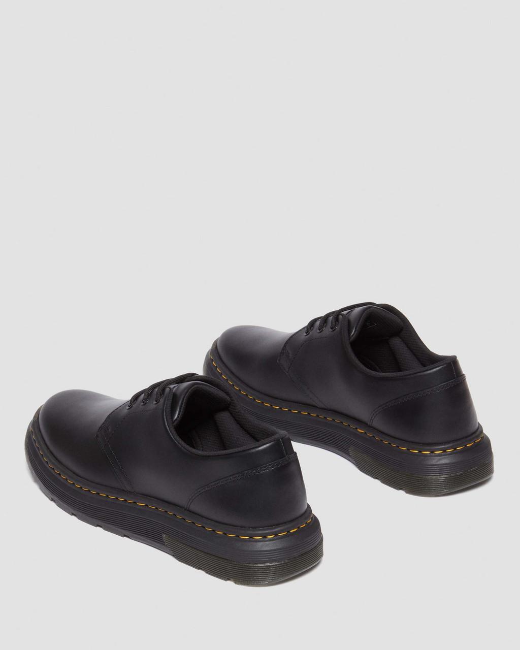 DR.MARTENS Crewson Lo Black Leather Schwarz Leder