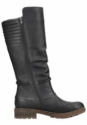 RIEKER Boots Black Brown Stiefel schwarz braun Z4776