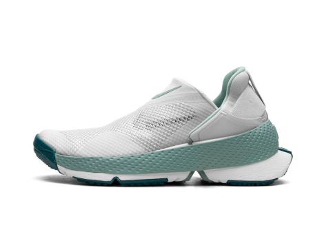 Nike Go Flyase Photon Dust/Geode Teal Sneaker grau weiß hellblau Gr.38,5