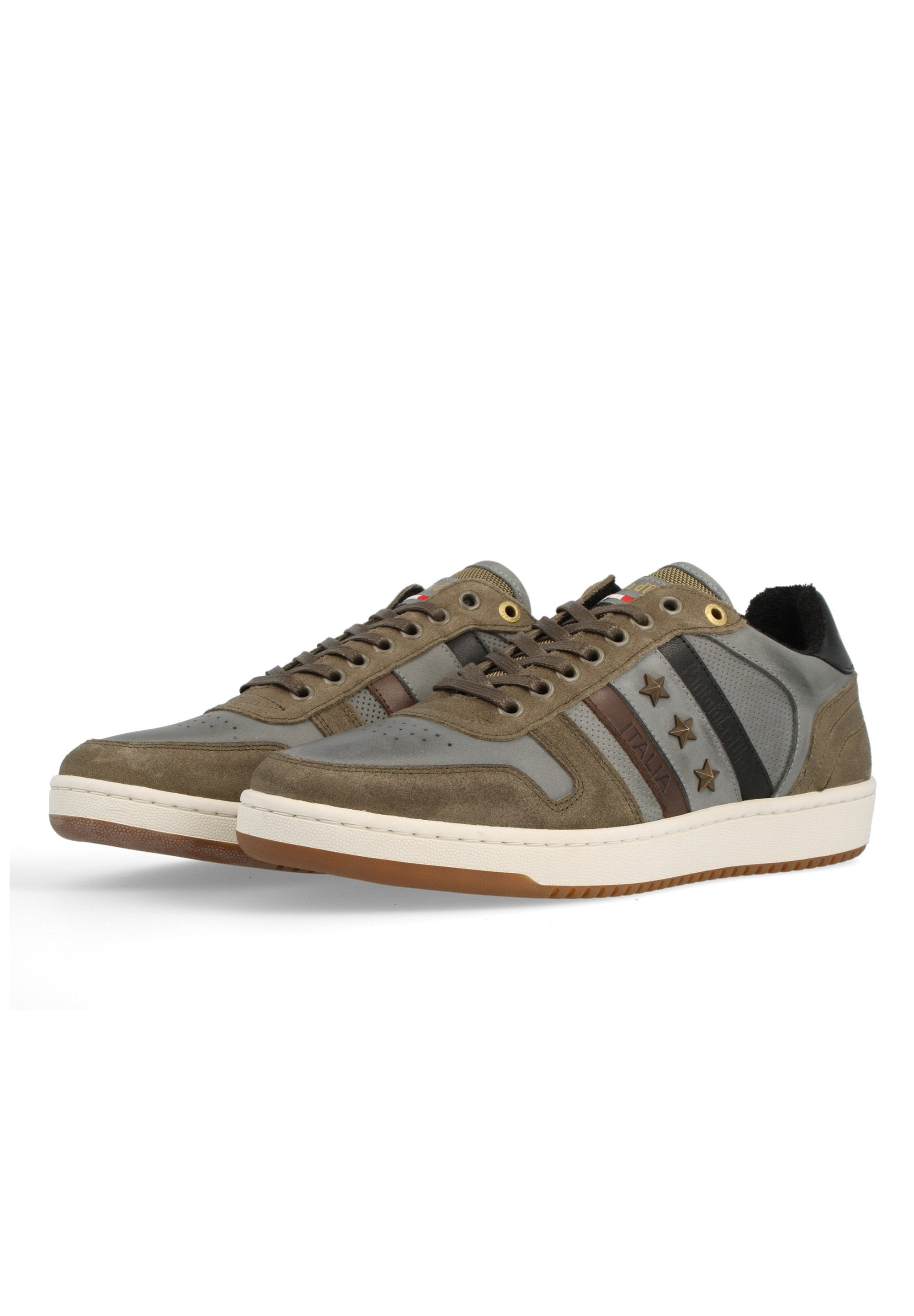 PANTOFOLA d’ORO Bolzano Uomo Low Sneaker Olive Gr.46