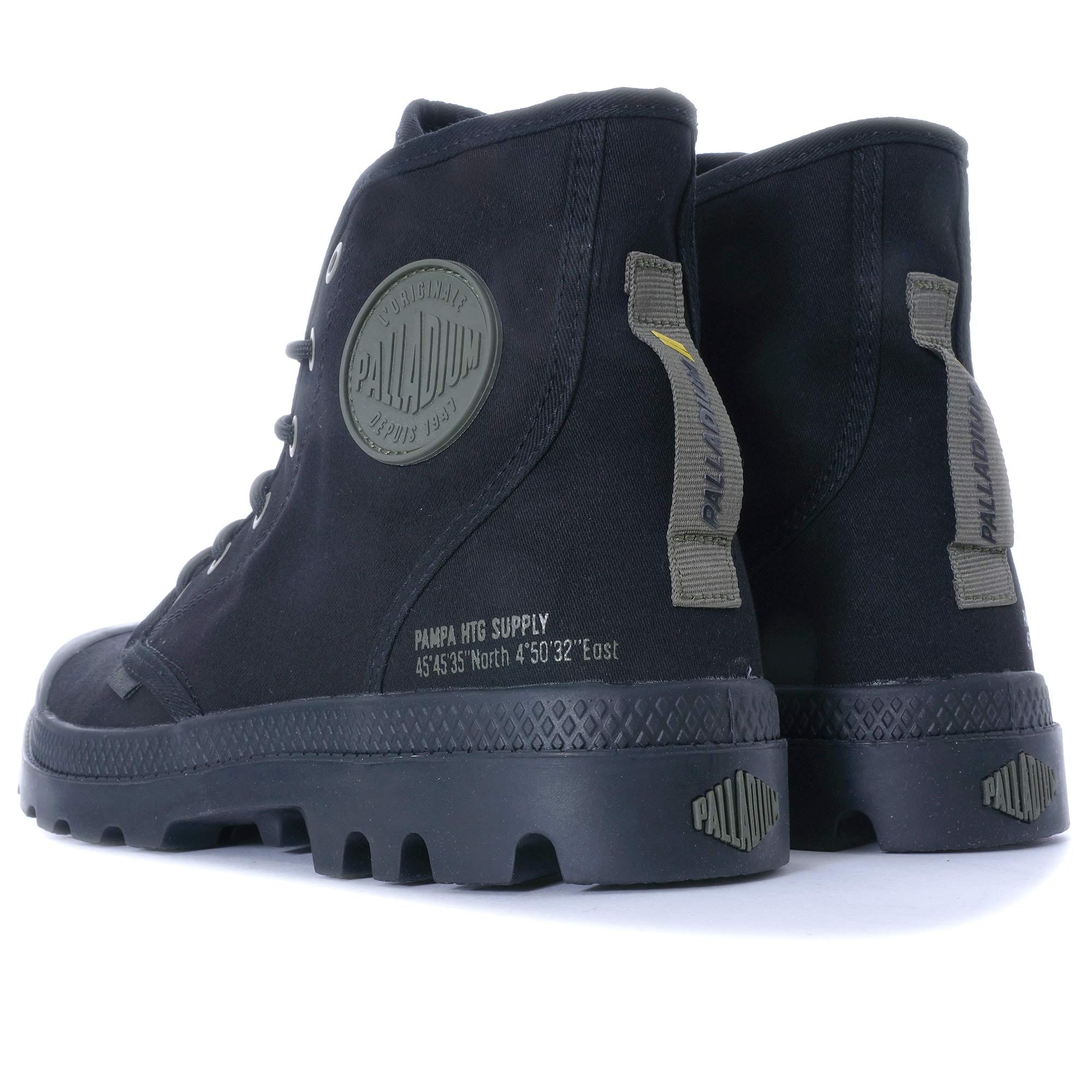 PALLADIUM Pampa Hi HTG Supply Black Gr. 38 schwarz