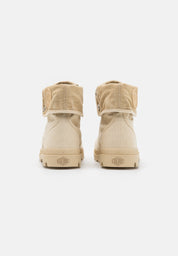 PALLADIUM Baggy Lace up Ankle Boots sahara Gr. 41 beige