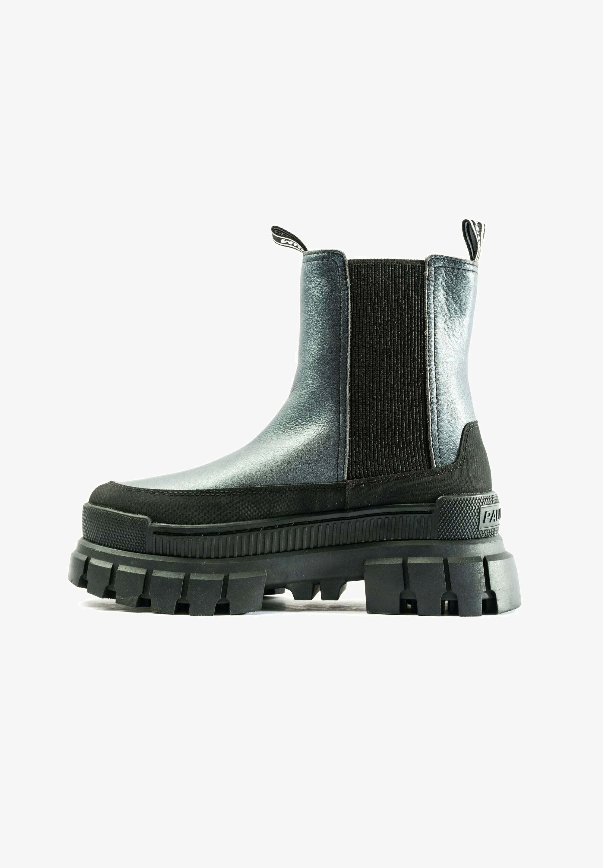 PALLADIUM Revolt Chelsea Ranger Boot Stiefel dark silver Gr.42