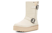 UGG Classic Rebel Short Boots Bone Gr.41 stiefel