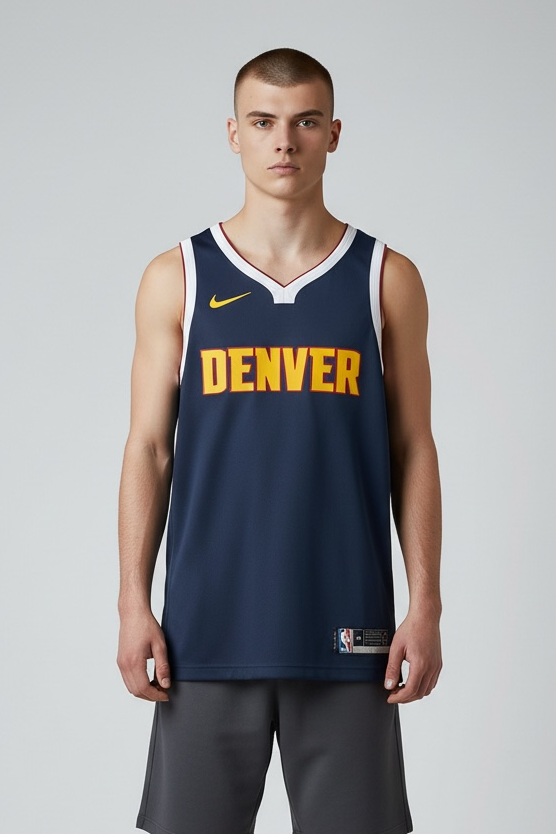 NBA Denver Trikot dunkelblau -68-