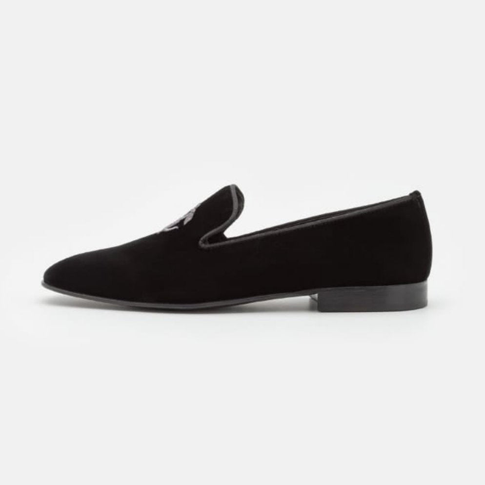 ROBERTO CAVALLI Gr 43 Slipper schwarz