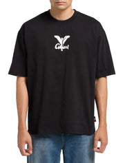 Carlo Colucci Tshirt schwarz Rücken Logo (9) CC-C3371-20