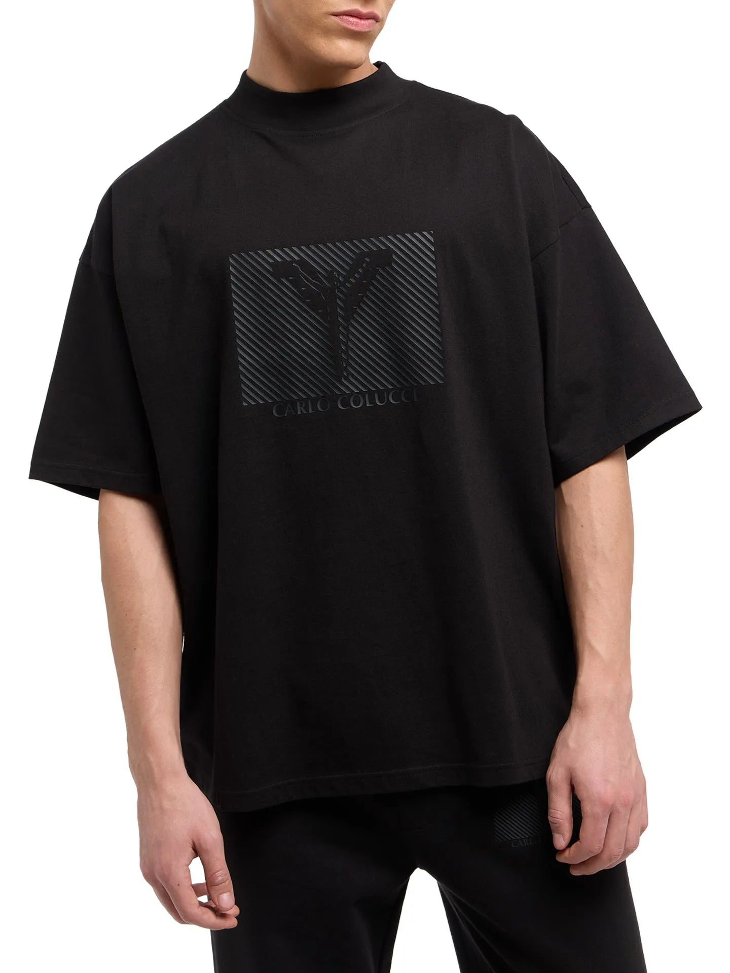 Carlo Colucci Tshirt schwarz -43-