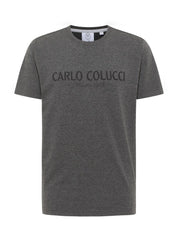 Carlo Colucci Tshirt dunkelgrau -25-