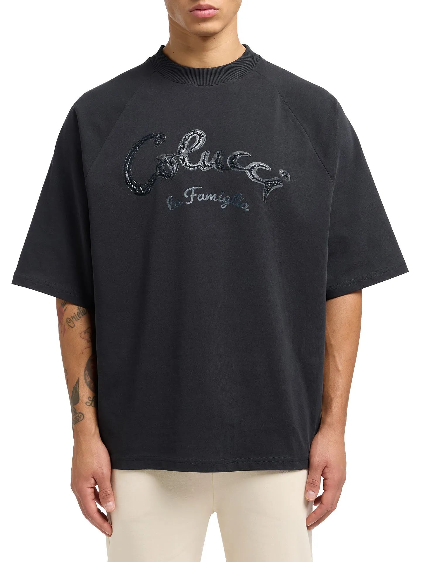 Carlo Colucci Tshirt schwarz -42-