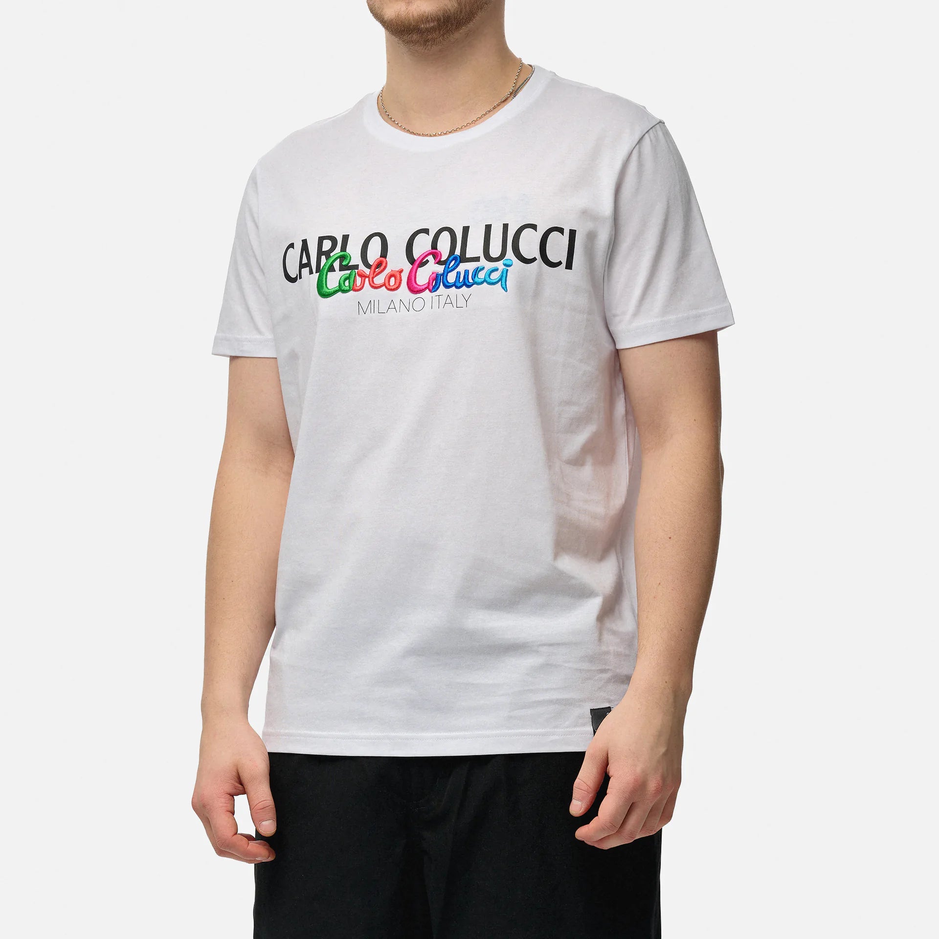 Carlo Colucci Tshirt weiß -60-