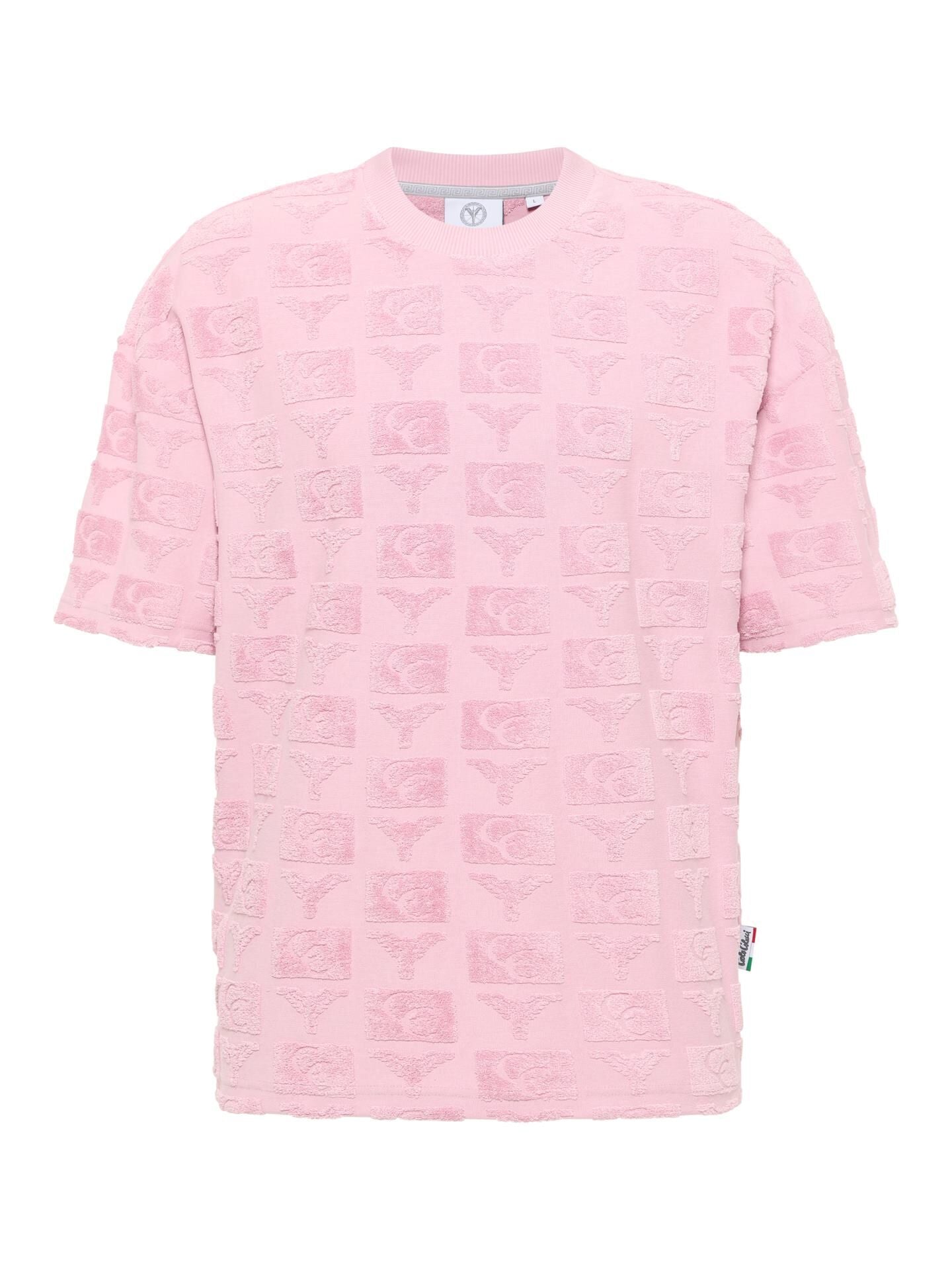 Carlo Colucci Tshirt Frottee rosa