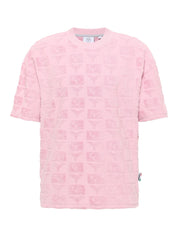 Carlo Colucci Tshirt Frottee rosa