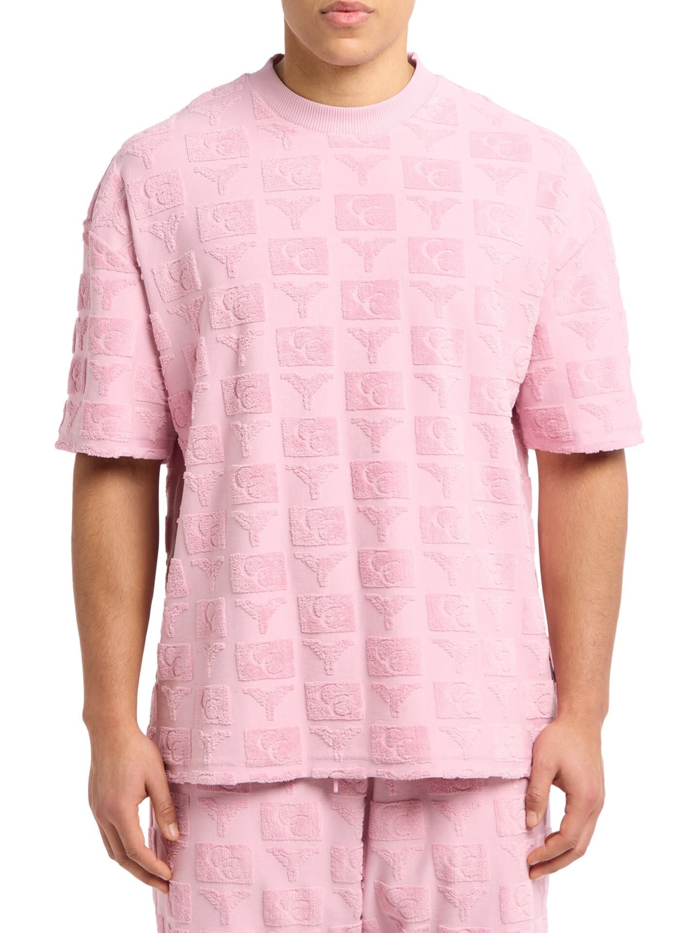 Carlo Colucci Tshirt Frottee rosa