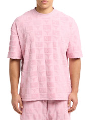Carlo Colucci Tshirt Frottee rosa