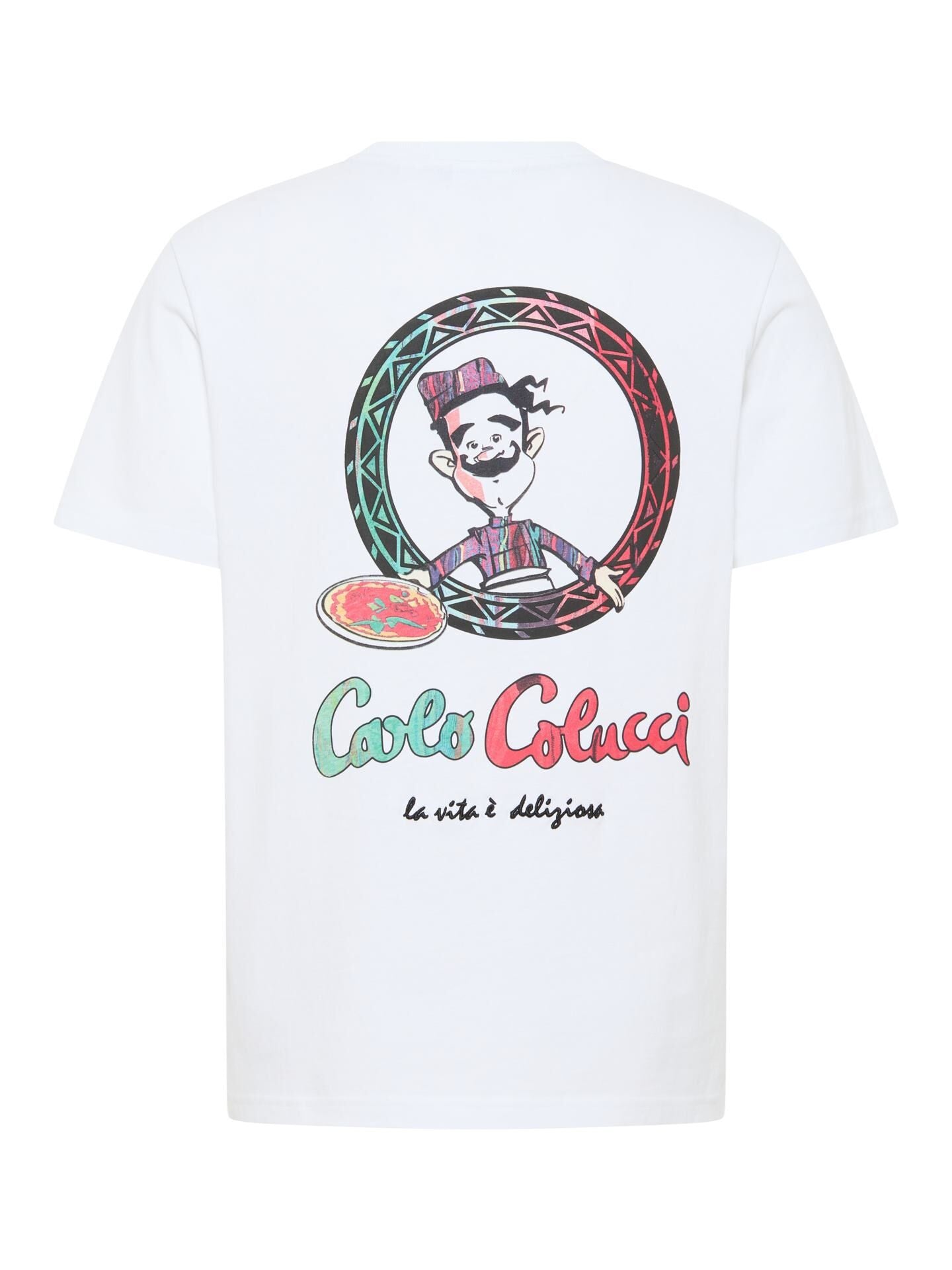 Carlo Colucci Tshirt weiß delicious -39-