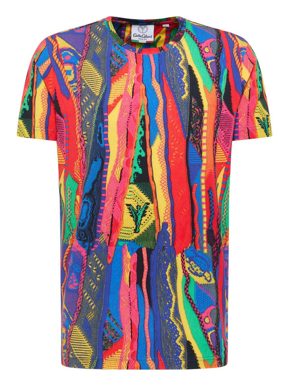 Carlo Colucci Tshirt buntmuster -81-