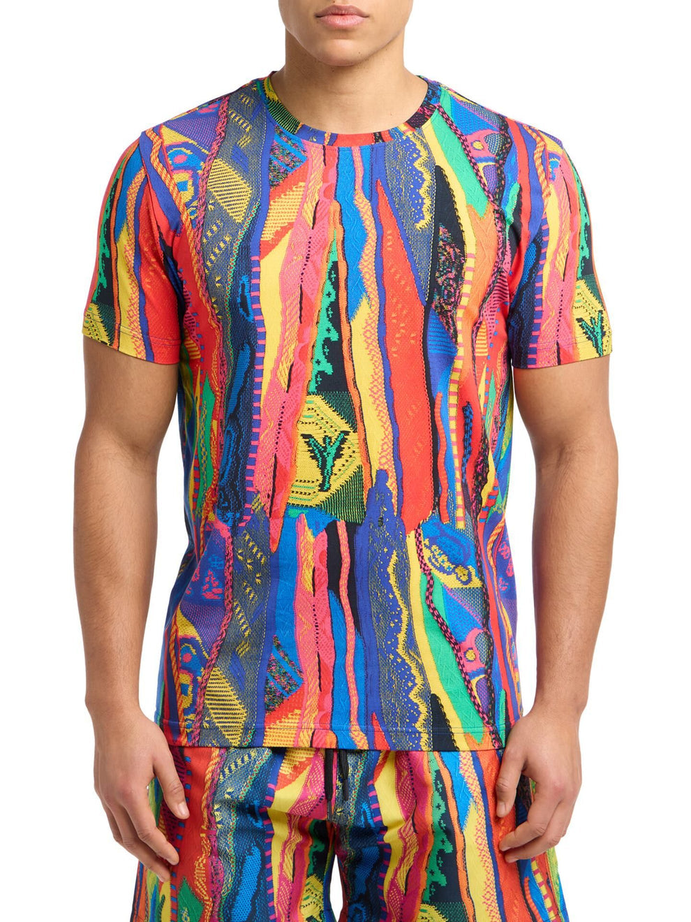 Carlo Colucci Tshirt buntmuster -81-