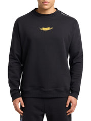 Carlo Colucci 2er Set Sonne Mond Pullover Short schwarz