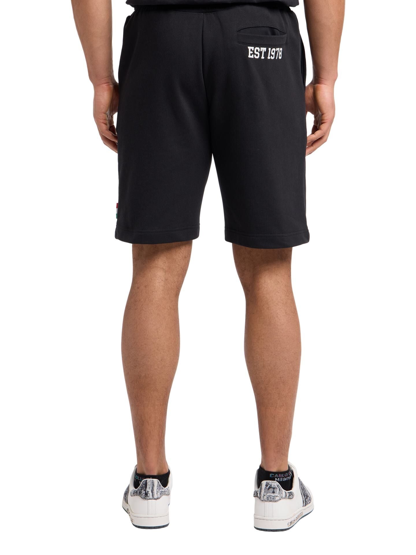 Carlo Colucci Short Mond schwarz