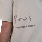 Alessandro Mango Tshirt Chapter 1 beige