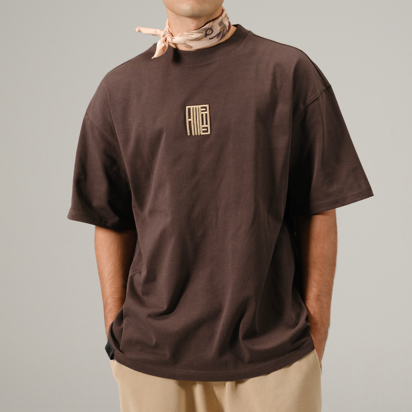 Alessandro Magno Tshirt braun