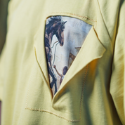 Alessandro Magno Tshirt gelb