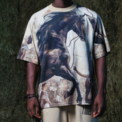 Alessandro Magno Tshirt 3d Pferd