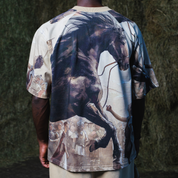 Alessandro Magno Tshirt 3d Pferd