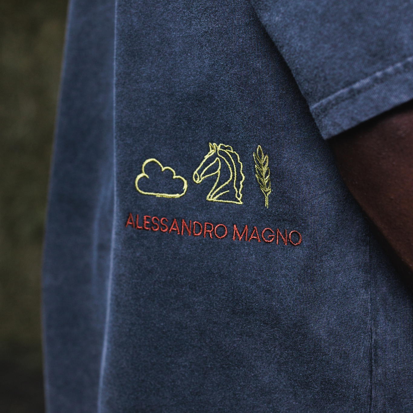 Alessandro Magno Tshirt Chapter3 dunkelgrau