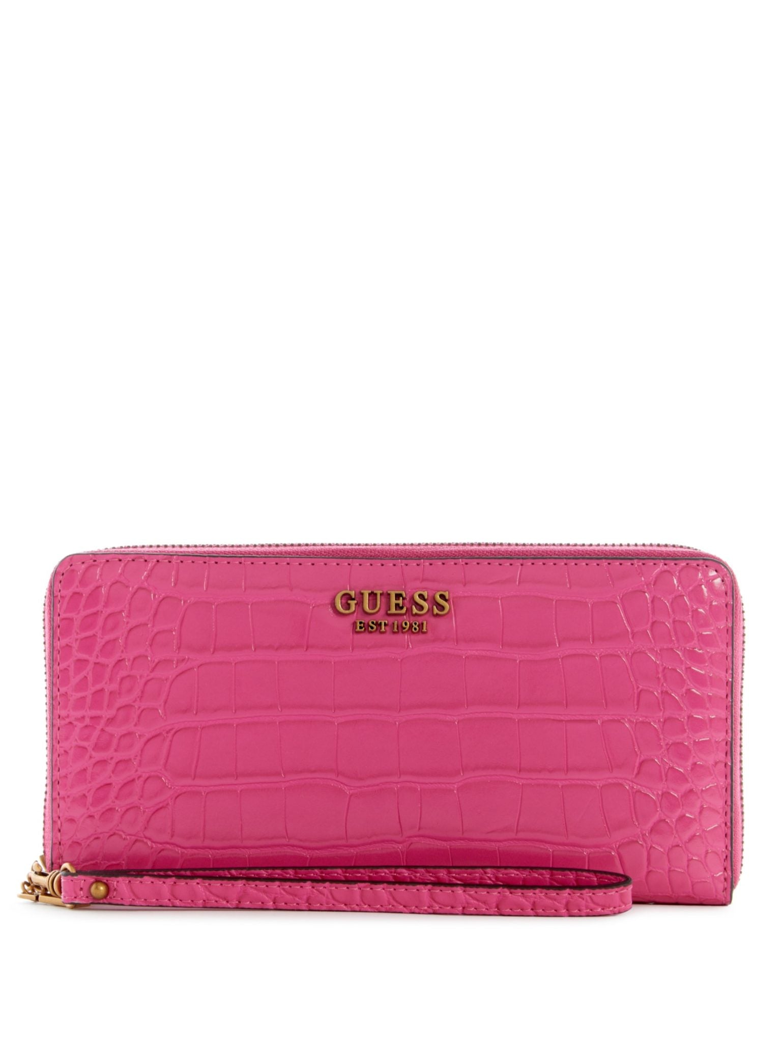 GUESS Laurel Large Wallet Pink Portmonee