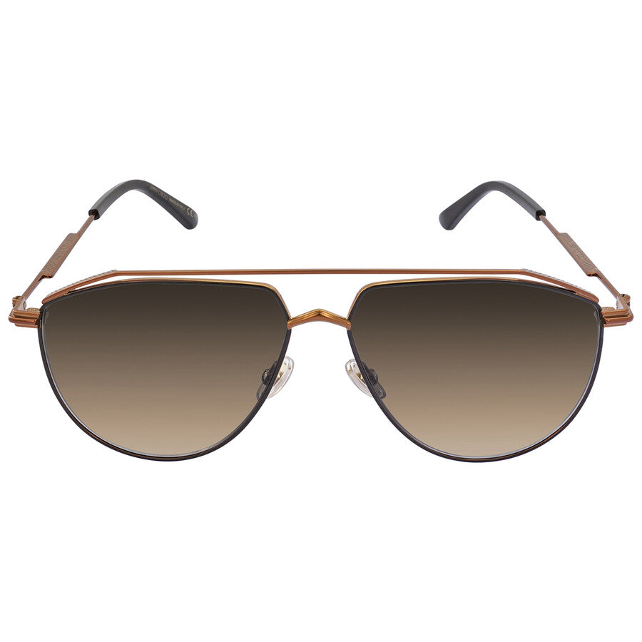 JIMMY CHOO Lex/s Brown Sunglasses Sonnenbrille Braun Herren/unisex