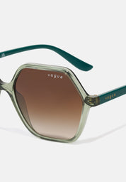 VOGUE Sunglasses Sonnenbrille transparent light green