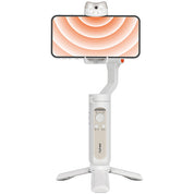 HOHEM iSteady V2 AI Smartphone Gimbal Built-In LED Light White Weiß