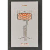 HOHEM iSteady V2 AI Smartphone Gimbal Built-In LED Light White Weiß