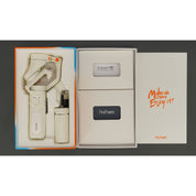 HOHEM iSteady V2 AI Smartphone Gimbal Built-In LED Light White Weiß