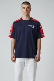 NFL Trikot Tshirt navyblau rot XS/S -59-