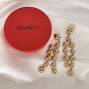 MAX&Co. Ohringe gold Pendent Earrings