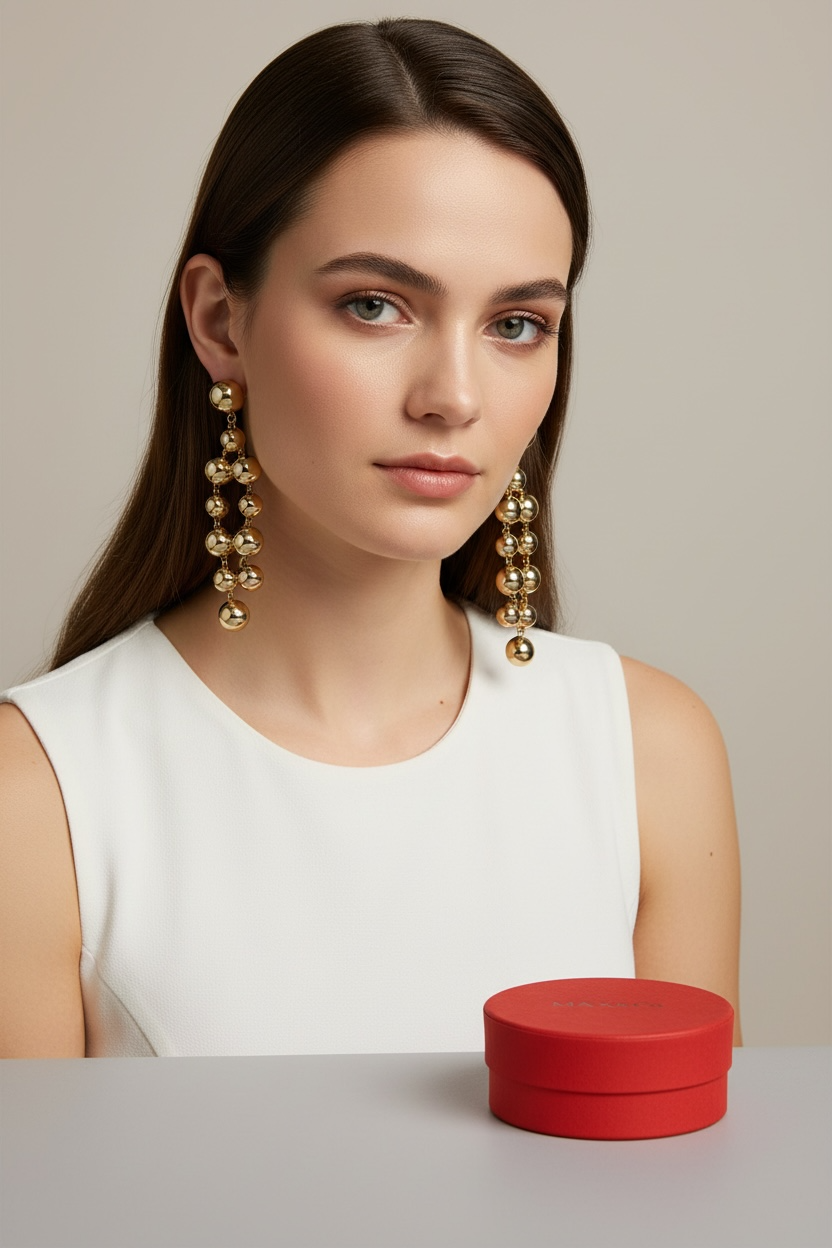 MAX&Co. Ohringe gold Pendent Earrings