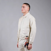 Alessandro Magno Tracksuit Jacke Chapter 4 beige -63-