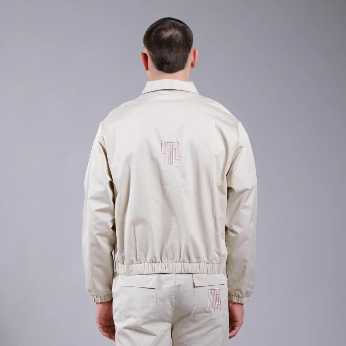 Alessandro Magno Tracksuit Jacke Chapter 4 beige -63-
