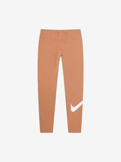 NIKE Thight Fit Mid Rise Leggings braun Gr.S -99-