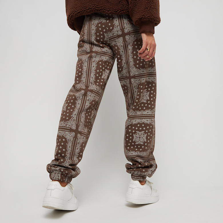 KARL KANI Small Signature Relaxed Fit Cuffed Paisley Sweatpants Jogger