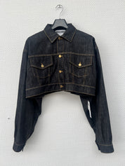 (Stange2) Moschino Damen Jeans Jacke Gr. M