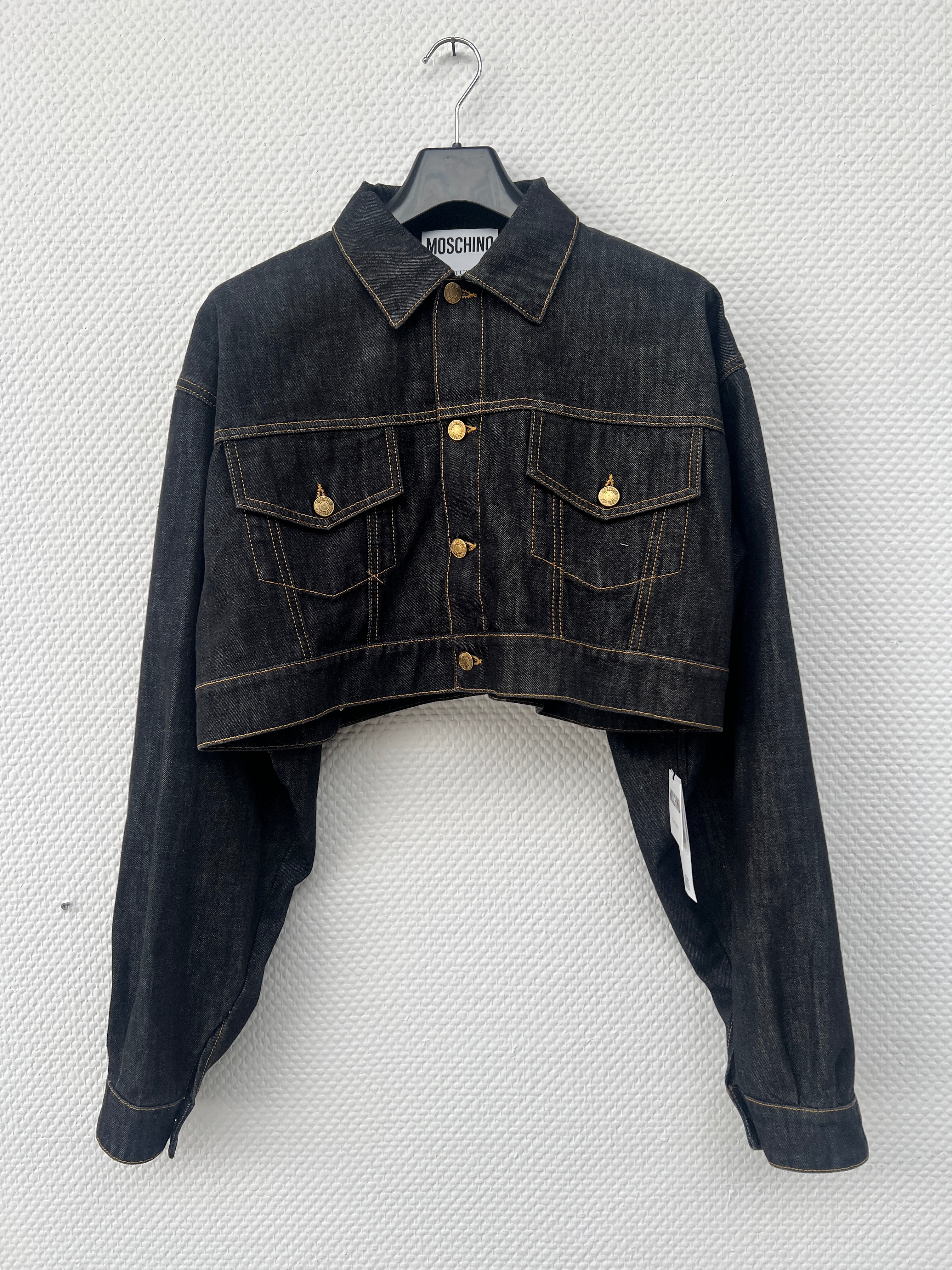 (Stange2) Moschino Damen Jeans Jacke Gr. M